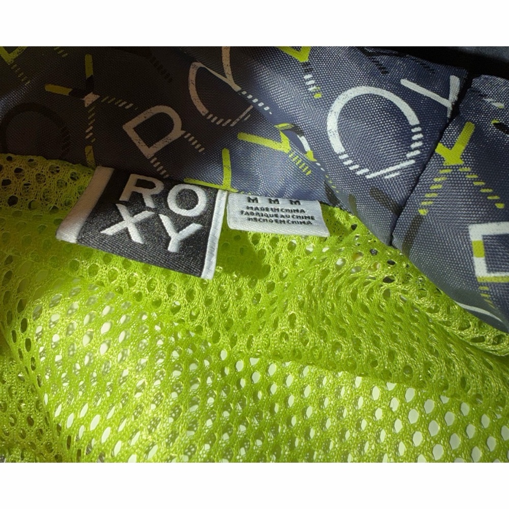 💚 RARE Roxy Windbreaker Jacket - Picture 9 of 9